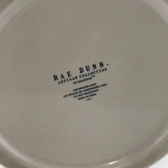 Rae Dunn Artisan Collection Ceramic Jar Food Container Jar with Lid ‘FLOUR’ - Picture 13 of 15